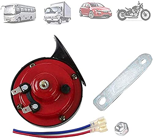 Clacson Per Camion 300db Corno Di Lumaca Elettrico Ad Aria Forte, Trombe Bitonali 12v Per Auto, Kit Di Corni Per Treni Impermeabili Super Forte,Per Suv Car Boat Moto Trombe Auto Potenti (1 pezzi)