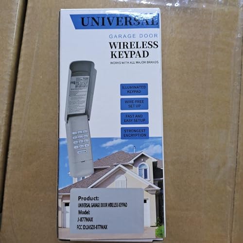 Teclado universal para abrir puertas de cochera, compatible con