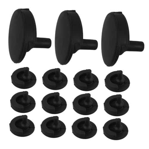 BESTOYARD 1set Fryer Accessories Stand Air Fryer Replacement Air Fryer Label Air Fryer Black 20pcs