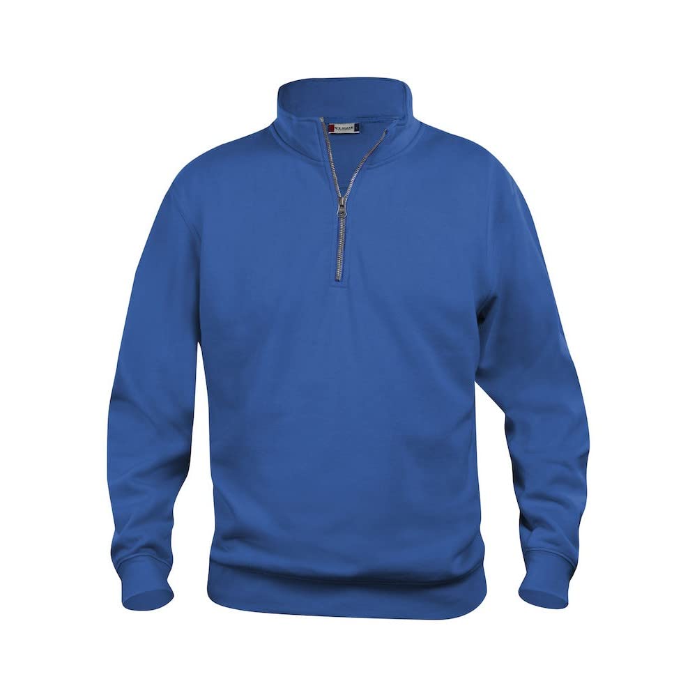 Clique Men's Royal Blue Basic Half Zip Sweatshirt M