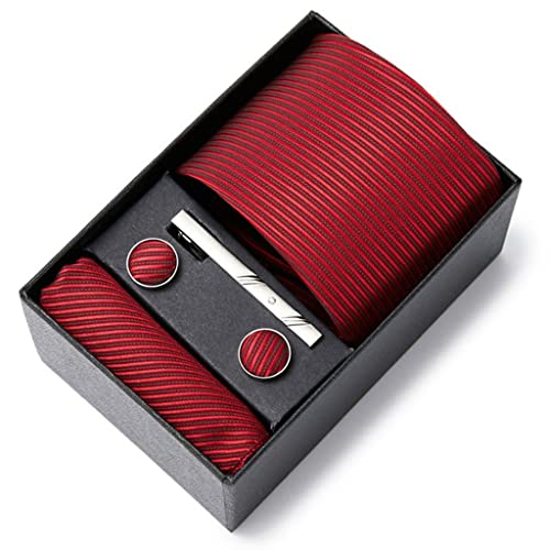 Set de corbata de seda para hombre miniatura 1
