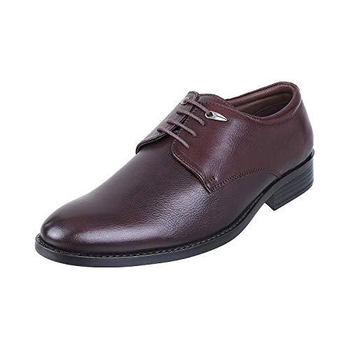 Image of Metro Men Leather Flat Shoes (19-5537)