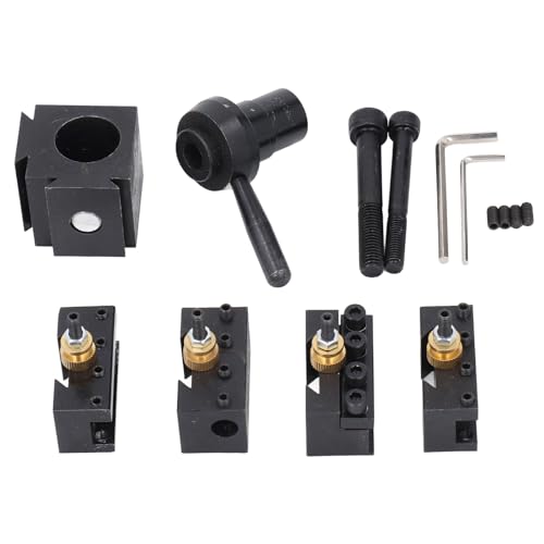 Poteaux d'outils à changement rapide pour tour et supports en acier de type cale robustes