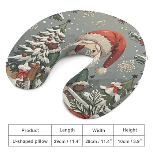 Almohada viscoelástica cuello tamaño 30 cm x 25 cm miniatura 2