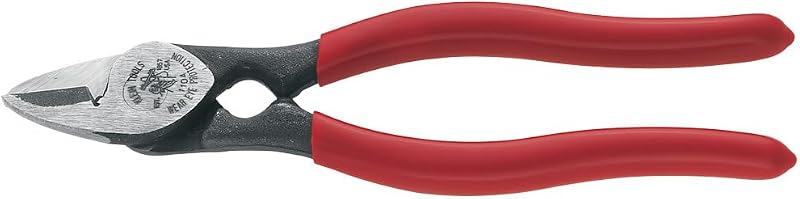 1104 BX Cable Cutter and All-Purpose Shears, Made in USA, BX Cable, Sheet Metal, Steel Strapping, Bundling Wire, with Stripping Notch