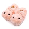 Toddler Girls Fuzzy Slippers Unicorn Tie Dye Fluffy Sandals Cartoon Cute Warm Cozy Plush Slip on Kids House Slippers