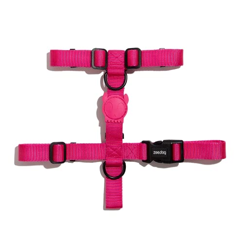 Zee.Dog Arnés en H LED rosa extra pequeño