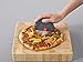 Joseph Joseph Disc Easy-Clean Pizza Wheel, Grey/Red