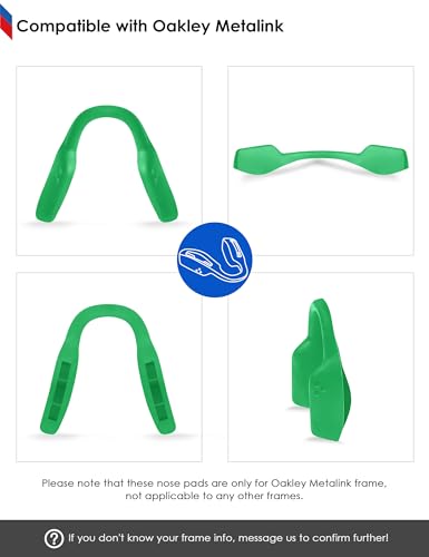 Image of BLAZERBUCK Replacement Nose Piece Nose Pads for Oakley Metalink OX8153 Eyeglasses