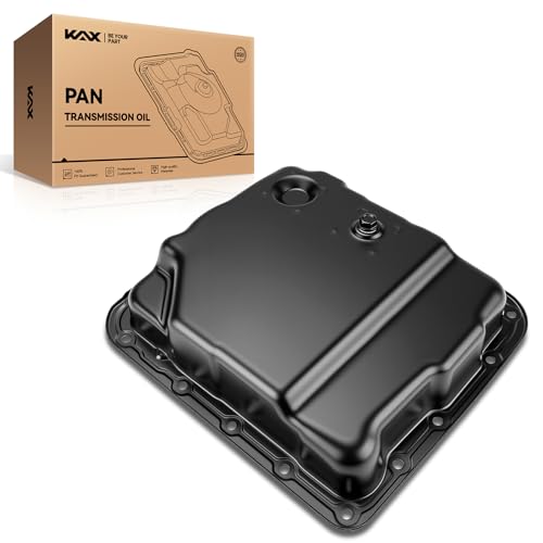 Image of KAX 265-811 Transmission Oil Pan With Drain Plug Fit for Chevrolet Silverado 1500, GMC Sierra 1500 1999-2013, Chevrolet Tahoe 1998-2009, Chevrolet Suburban 1500 2000-2009