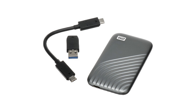 WD 500GB My Passport Portable SSD, External NVMe Solid State Drive