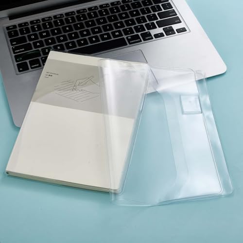 a5 Cover.Jelly PVC Plastic Book Cover. a5 Clear Cover. A5midori Clear Cover .A5Stalogy 5.6 x 8.4inces