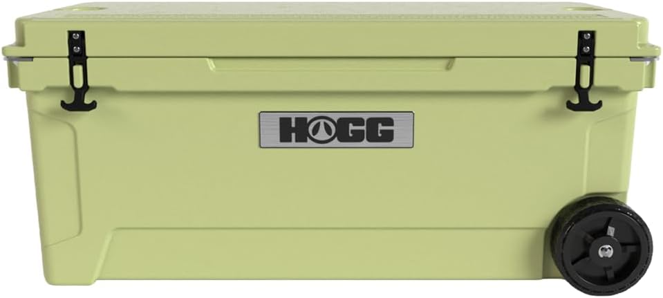 Hogg Rotomolded Coolers, Ice Chest with Wheels, Wheeled Cooler, Rotomolded Ice Chest, Dry Storage, Fishing and Camping Items, Birthday Gifts for Men