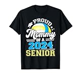 Photo Gallery orgoglioso mamma di un 2024 senior laureato pallavolo senior 24 maglietta Photo Gallery orgoglioso mamma di un 2024 senior laureato pallavolo senior 24 maglietta
