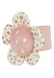 Sterntaler Armrassel Blume, Baby-Spielzeug für Hände, elastisches Bündchen, leicht anzuziehen, Rassel zum Spielen und Greifen, 7×7×3 cm, zartrosa