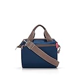 reisenthel allrounder cross MQ4059 in dark blue – Umhängetasche mit 4l Volumen – Hochwertig und bequem – B 22 x H 24 x T 13 cm