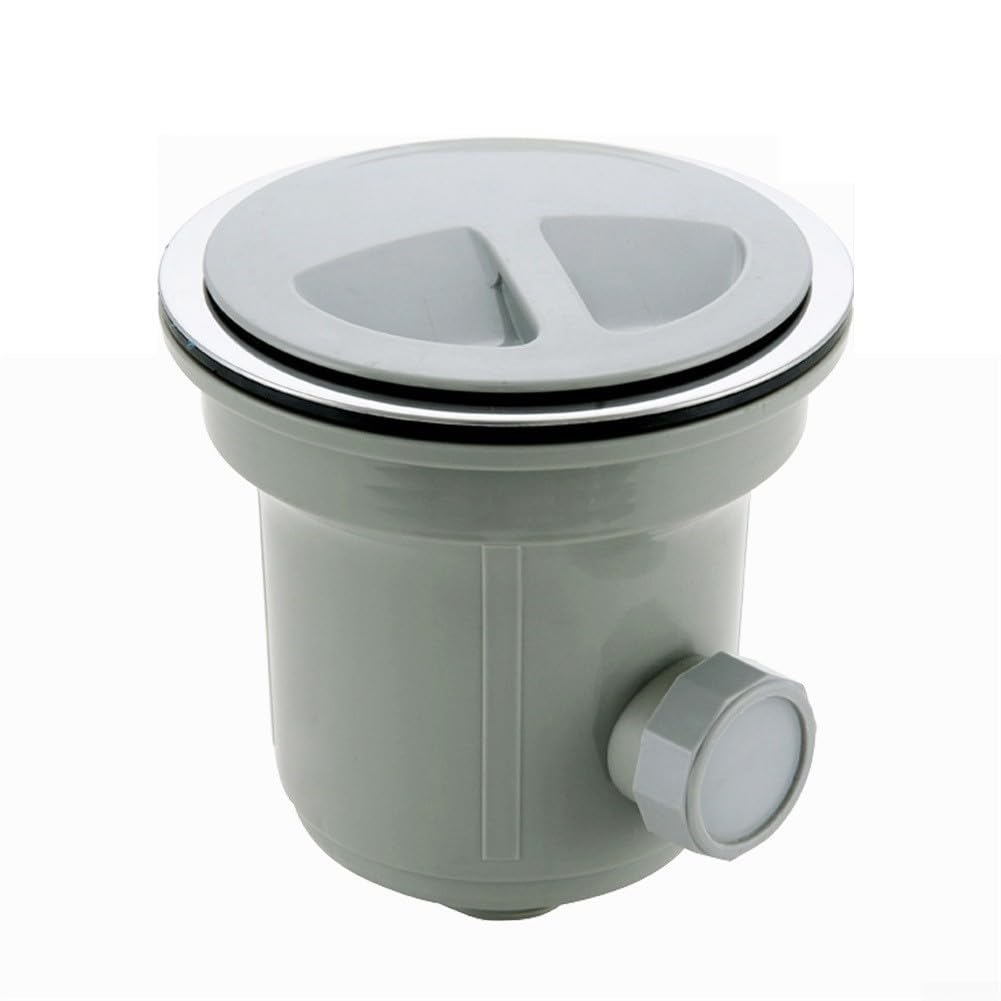 Küchenspüle, Siebkorb, 185 mm, Geruchsverschluss (180 mm) | Geruchsversiegelungstechnologie, blockiert Kanalgas, 185 mm Passform, Edelstahlgeflecht, Küchenhygiene