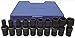 Flex Impact Socket Set, 3/8 in. Dr, 10 pcs