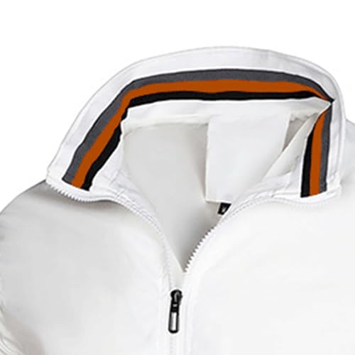 Manteau coupe-vent en coton lavé protégeant du froid de mi-saison - 4