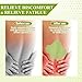 12 PCS Back Patches Heat Patches Natural Warming Herbal Plaster 8 Hour Long Lasting Deep Hot Soothing for Knee Back Neck Shoulder