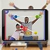 41homfazfll - Hasbro Gaming Twister Air Game | AR App Play Game with Wrist and Ankle Bands | Links to Smart Devices | Active Party Games for Kids and Adults | Ages 8+ | for 1+ Players