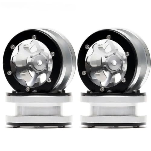 Moyeu roues alliage d'aluminium 1.9 jantes de franchissement pour sorties rando RC D90