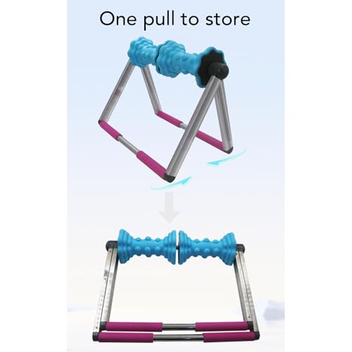Pongnas Masajeador portátil para pantorrillas con diseño espiral para alivio de dolor, hinchazón y recuperación de fatiga, plegable y compacto para uso en casa o gimnasio miniatura 4