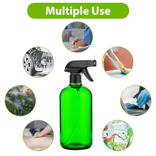 Ouligay 4 Stück Universal Sprühkopf für Flaschen Sprühkopf Schwarz mit Schaumgitter Oder Strahl Spray Nozzle for Bottle Ersatzsprühkopf für Standard Sprühflaschen