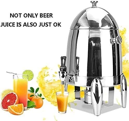 Beer Tower Dispenser Beer Dispenser Four Leg Support Egg Shaped Beverage Dispenser Beverage Dispenser (Size: 35x32x50cm)