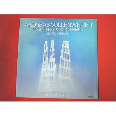 Andreas Vollenweider Flight Feet And Root Hands Flexi CBS XPS204 EX/EX 1984 picture sleeve