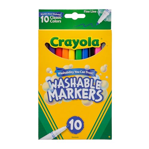 10ct Washable Fineline Mkrs