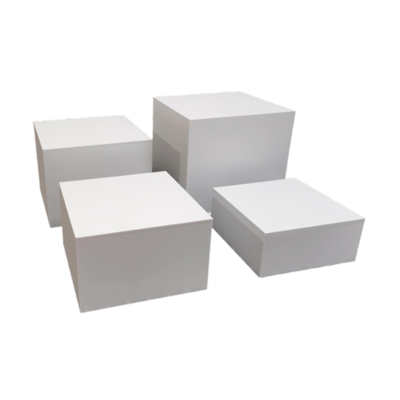 Alzate per buffet, decorazioni in acrilico, tavolo da buffet, espositore Per unico per caramelle con fondo cavo per ospitare eventi, alzate ad incastro, decorazioni, organizzatori, figure.