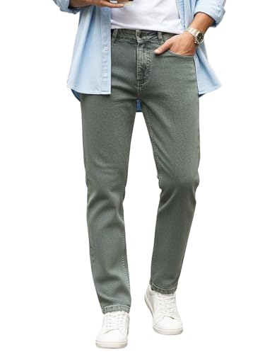 Image of Urbano Fashion Men's Regular Fit Heavy Washed Denim Jeans Stretchable