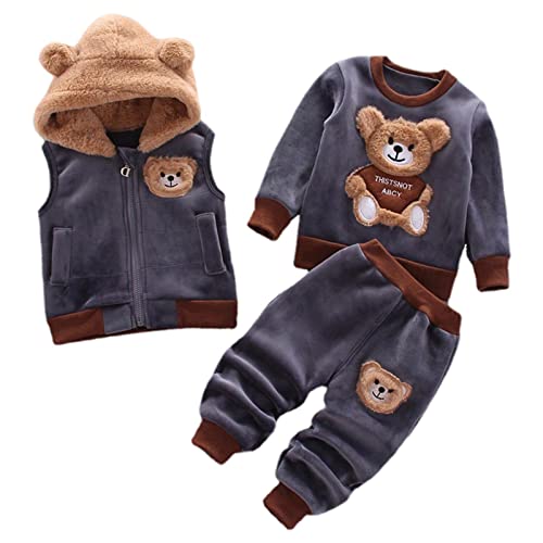 shamjina 1 Conjunto de roupas de bebê e quentes para crianças ano novo bebê de 1-3 presentes de aniv