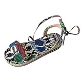【 Geschenk für Frauen】Elegant Sandalen sind auch ein gutes Geschenk, ob für Freunde oder Familie, Sie können den ganzen Sommer über gute Laune haben.