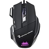 Mouse Gamer com Fio USB 2.0 2400 DPI ALTA Precisao para Jogos KP-V4 KP-V4 KNUP