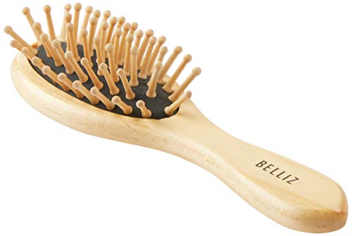 Belliz Escova De Madeira Pequena Com Cerdas De Madeira