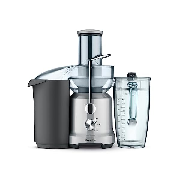 Breville Juice Fountain Cold Juicer, Silver, BJE430SIL