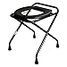 Sedia da Toilette Sedia da Toilette Pieghevole con Seduta Antiscivolo, Sedia da incontinenza, Sedia da Doccia/Sgabello da Toilette in Acciaio Inossidabile Nero