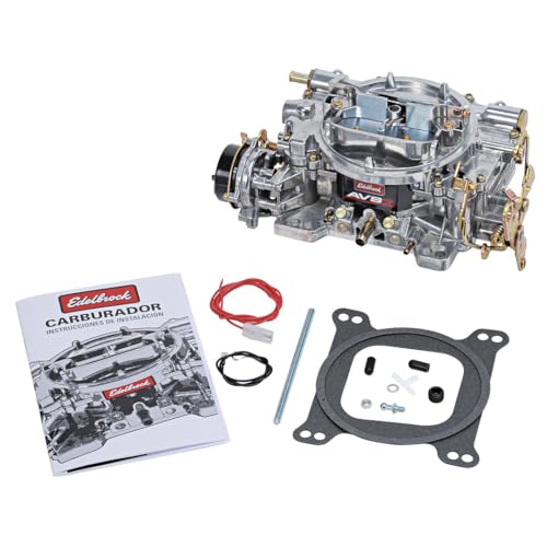 Edelbrock 1906 AVS2 Carburetor 650 CFM With Electric Choke Satin Finish