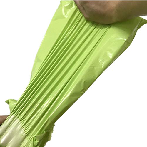 Buste Spedizione 50pcs Green Courier Bag Express Busta Busta di stoccaggio Borse Mail Bag Spedizione Mailing Sacchetti autoadesivi Guarnizione in plastica Packaging Sacchetto Buste Spedizione Plastica