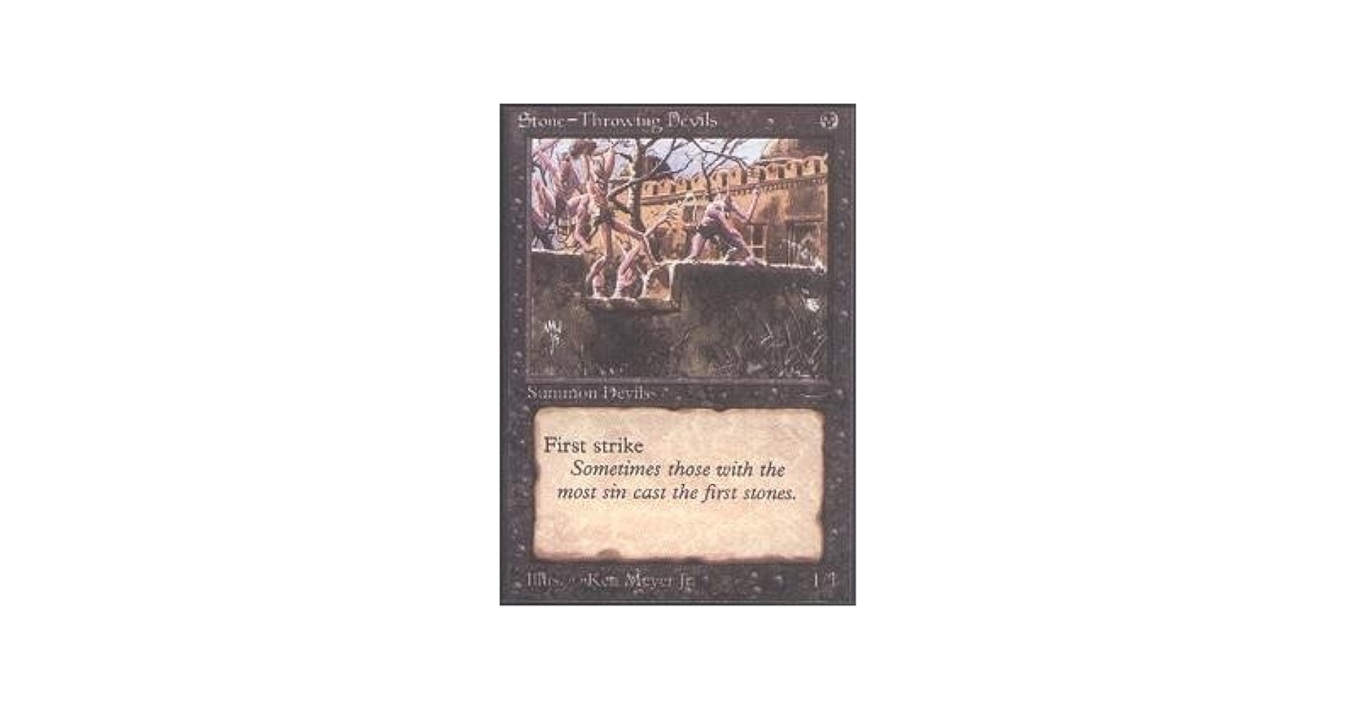 Amazon.co.jp: Magic: the Gathering - Stone-Throwing Devils