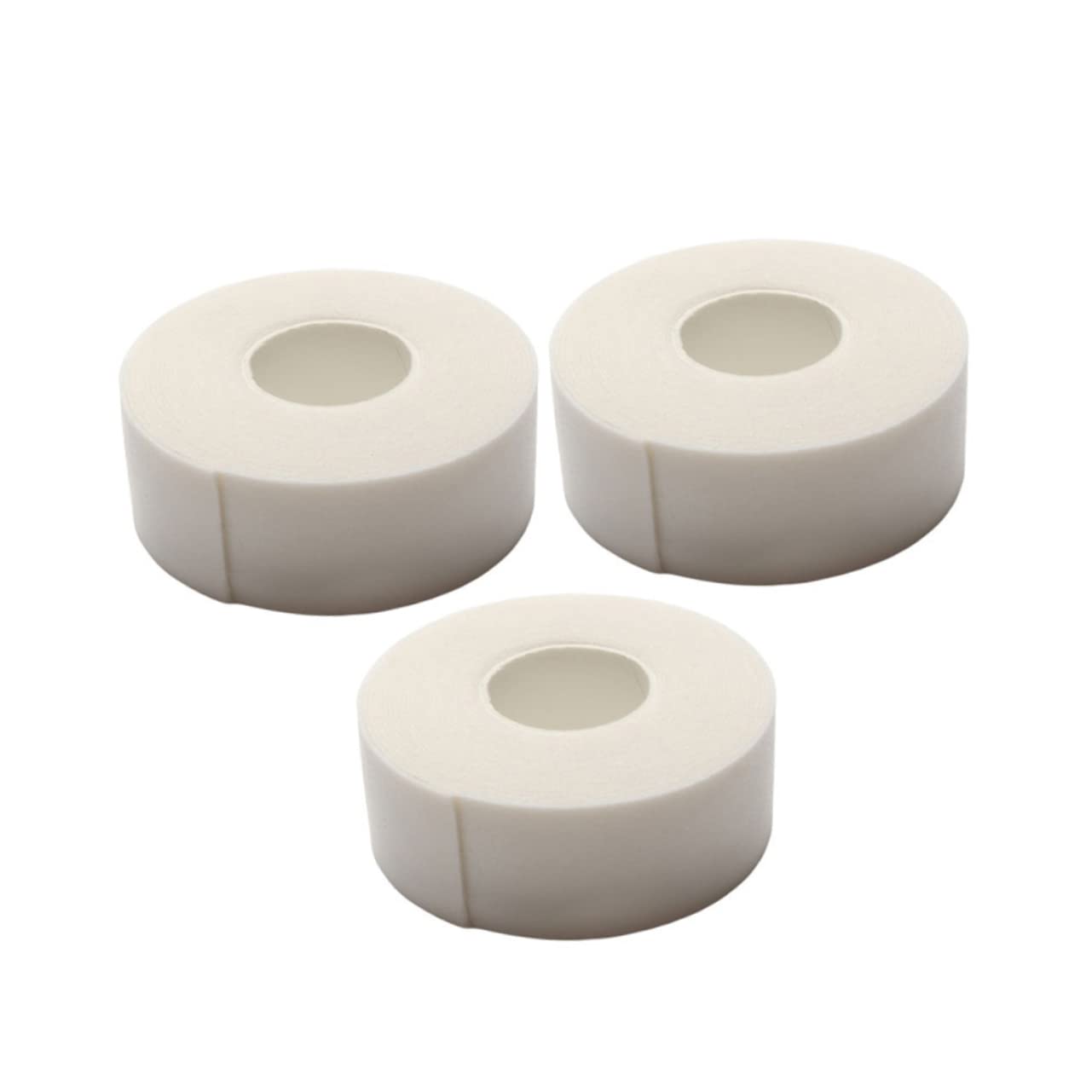 Mikinona Eyelid Tape for Lash Extensions 3pcs Lash Extension Supplies White High Adhesion Soft Comfortable for Eyelash Applicati