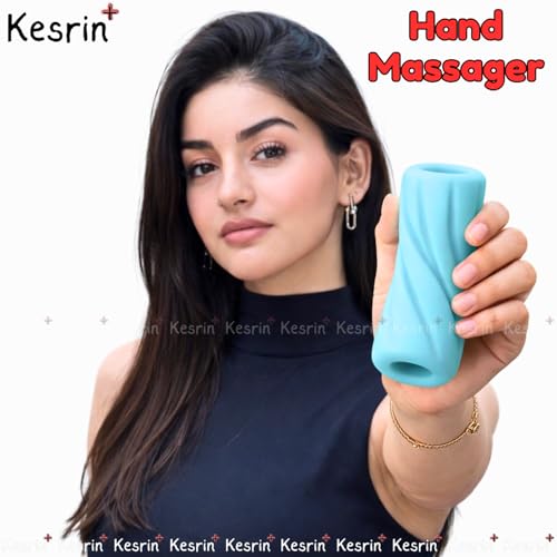 Image of Muscle Relaxation Massager for Men | Ultra Soft Silicone Waterproof Stress Relief Device | Non-Electric Body Pain Relief & Relaxation Device | Compact Travel Friendly Wellness Massager