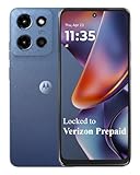 Verizon Prepaid Motorola Moto G 2025, 64GB, 5G, 50MP Camera System, 6.7" 120Hz Display, 5000mAh Battery - Locked to Verizon Prepaid - Blue