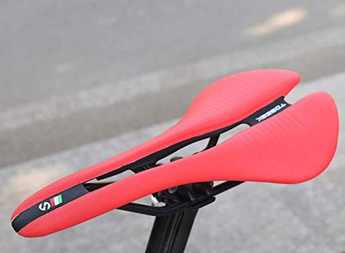 Selle légère pour Brompton London Craftwork rouge de 145g - 3