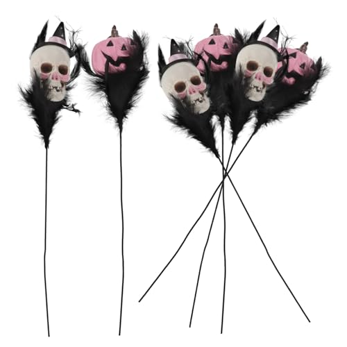 Tiges Décorations Halloween Effrayant Floral pour Vases Centre Table - 2