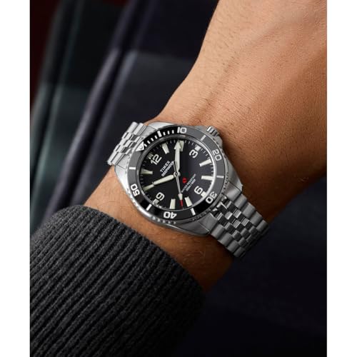 Image of TIMEX Deepwater Arctic Round 41mm Black Dial Analog Men Watch - TW2Y64500IK