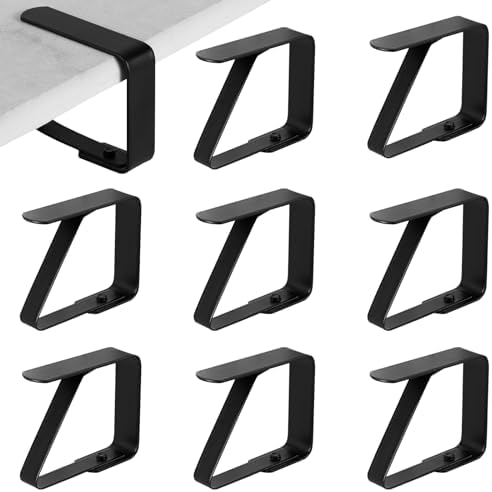 Amazon.com: PEUTIER 8pcs Tablecloth Clips for Outdoor Tables, Stainless ...