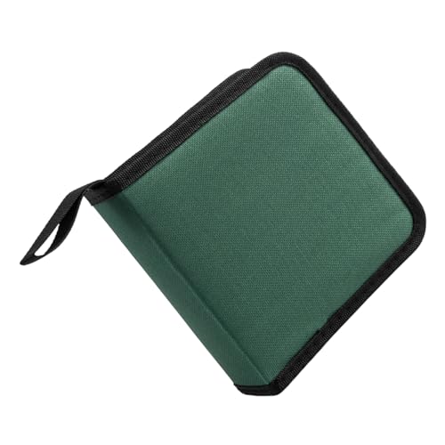 Oxford Fabric Car CDs Hülle Beutel 40-Pocket Disc Speicherlösung Hält CDs Sicher Und Organisiert Für Musikliebhaber